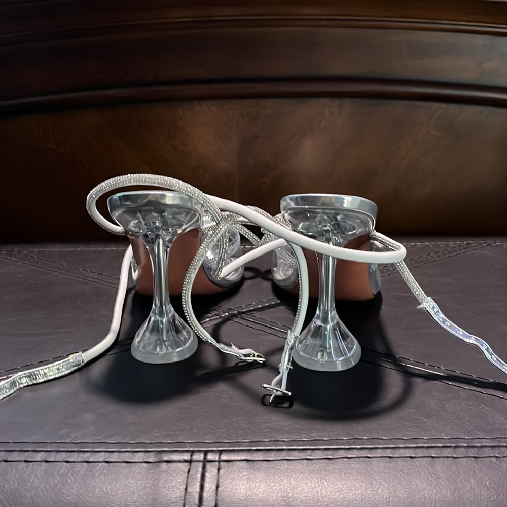 Silver Women's Shoes - Picture 3 of 10